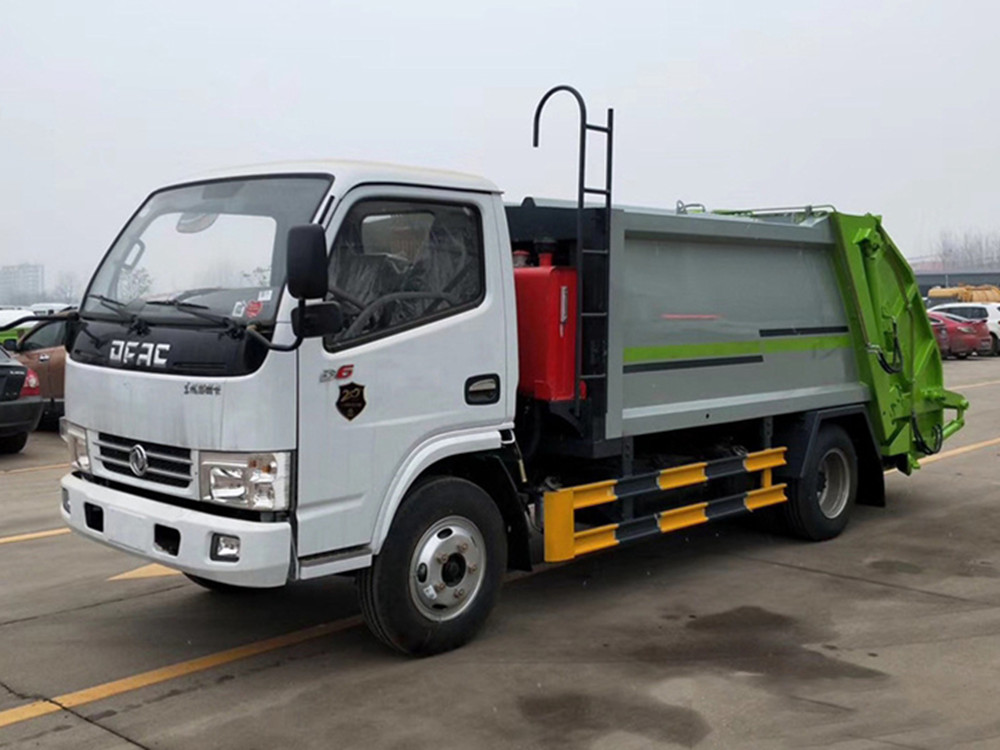 5方 地庫專用東風D6 壓縮垃圾車