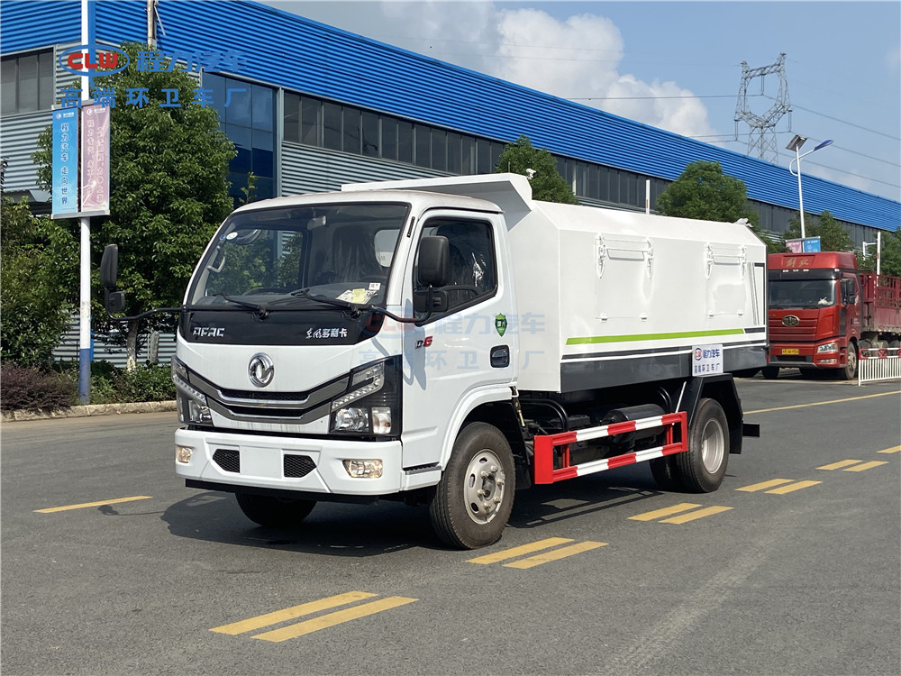 國六東風多利卡密封垃圾車