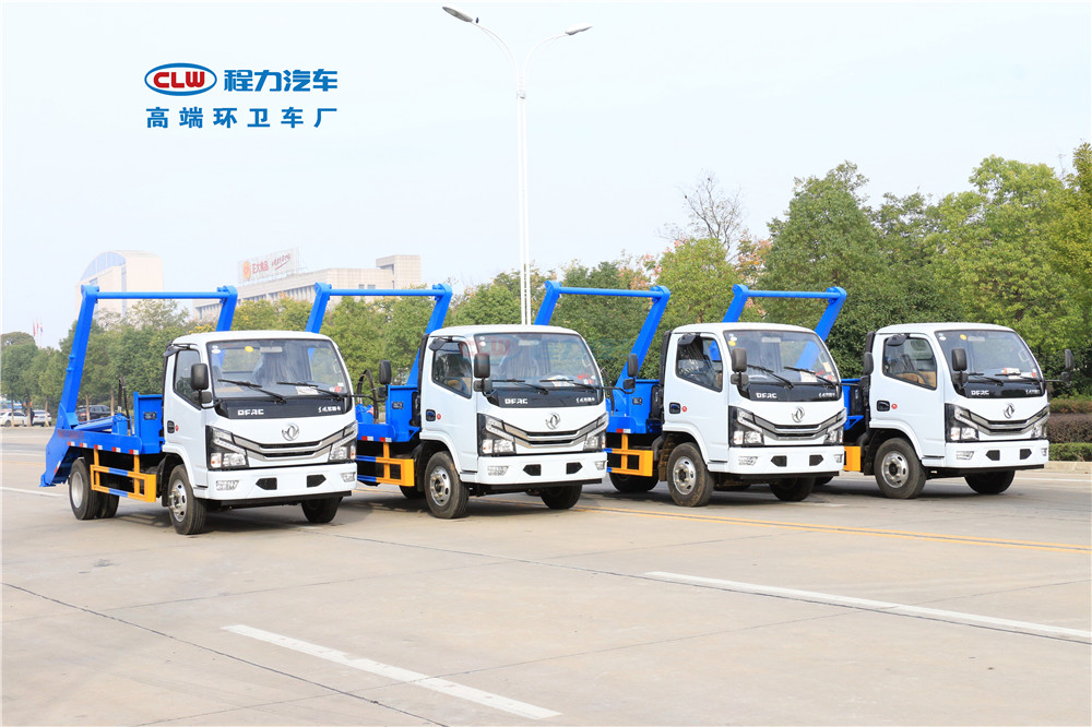 國六東風(fēng)小多利卡 3~4方 擺臂垃圾車